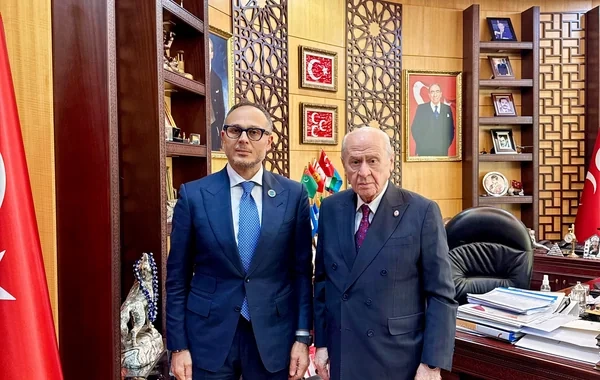 Türkiyədə Ramil Həsənlə Dövlət Bağçalı arasında mühüm görüş - Foto