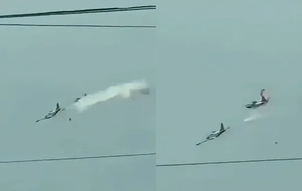 Filippində iki təyyarə toqquşdu: Dörd pilot həlak oldu - Video