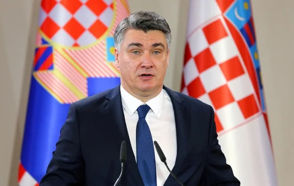 Xorvatiya prezidenti Avropa Komissiyasının rəhbərini sərt tənqid etdi