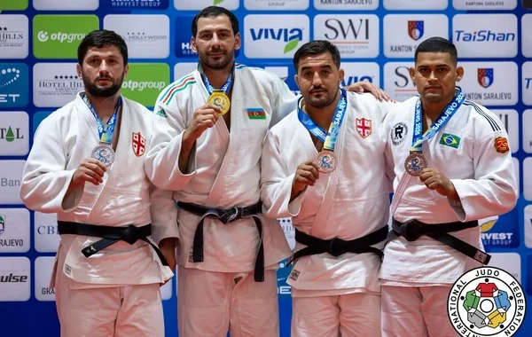 Azərbaycanlı cüdoçu dünya çempionu oldu - Foto