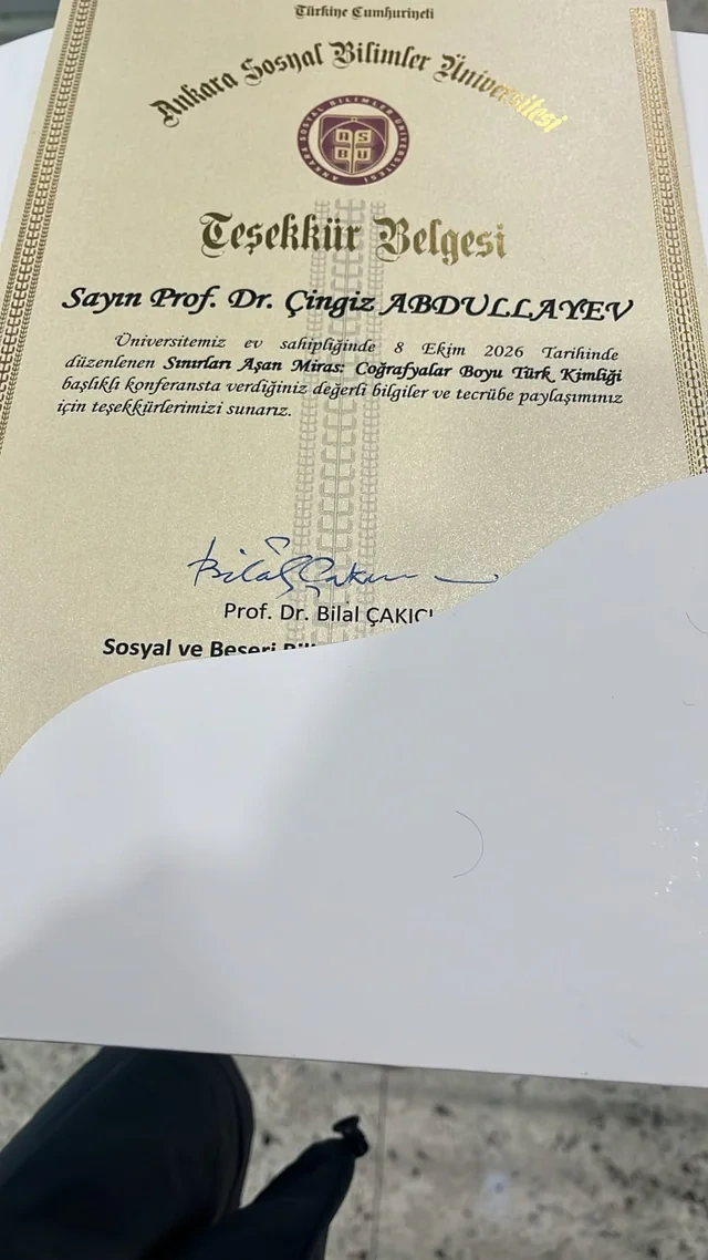 Azərbaycanlı professor Çingiz Abdullayev Türkiyə universitetlərində kitablarını təqdim edib - Foto