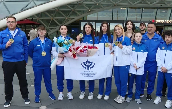Qadınlar arasında karate üzrə Avropa çempionu Mədinə Sadıqova: "Məni dəstəkləyən hər kəsə təşəkkür edirəm"