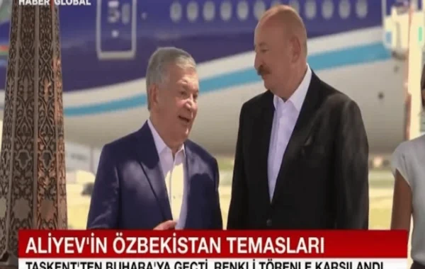 "Haber Global" İlham Əliyevin Özbəkistan səfərinin ikinci günündən bəhs etdi - VİDEO