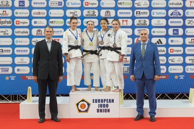 Cüdoçularımız Avropa Açıq Turnirini üç medalla başa vurublar