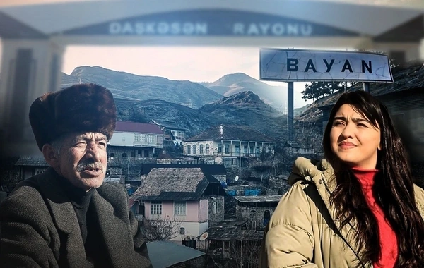 Sakinləri "göydə gəzən" minillik yerdən videoreportaj