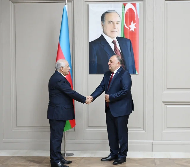 Əli Əsədov Gürcüstanın baş prokuroru ilə görüşüb - FOTO