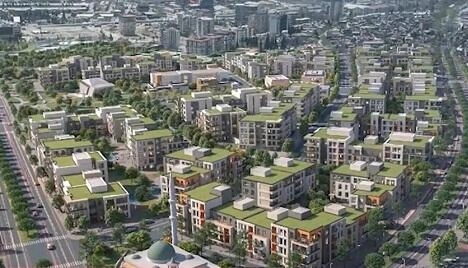 Qəhrəmanmaraşda “Azərbaycan məhəlləsi”nin tikintisi başa çatdı