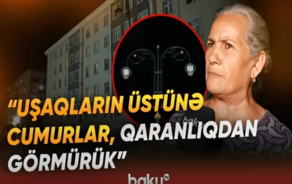 "Göz-gözü görmür" - Naxçıvanda işıqlandırma problemi bir aydır həll olunmur - VİDEO