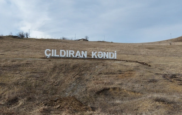 İlham Əliyev Ağdərə rayonunun Çıldıran kəndində olub