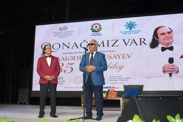 Xətai rayonunda Xalq artisti Niyaməddin Musayevin 85 illik yubileyinə həsr olunmuş görüş keçirilib - FOTO - VİDEO