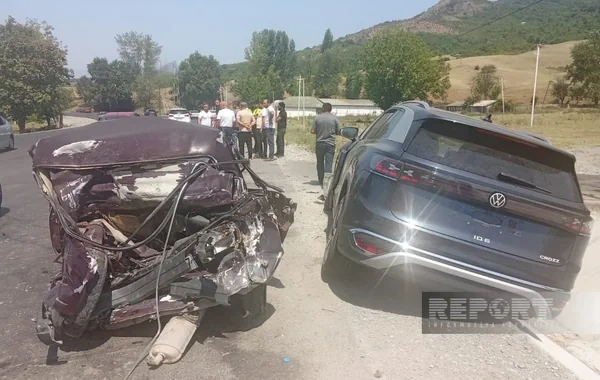 İsmayıllıda zəncirvari AVTOQƏZA: Xəsarət alanlar var - FOTO