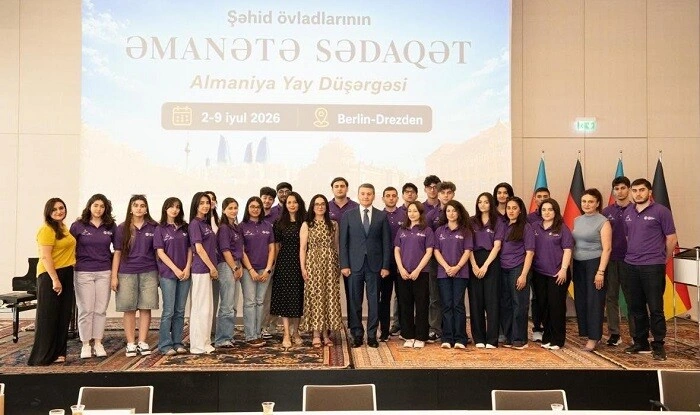 Almaniyada şəhid övladlarının Yay Düşərgəsi...