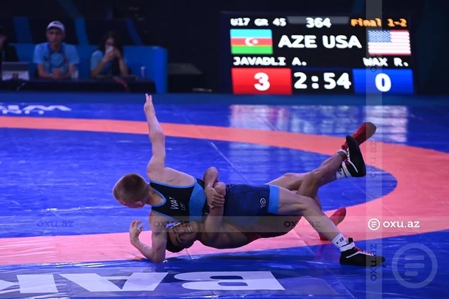 Azərbaycan güləşçiləri dünya çempionatında üç medal qazandılar - FOTO