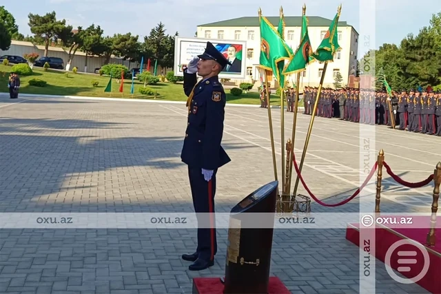 Cəmşid Naxçıvanski adına Hərbi Liseyin növbəti buraxılış mərasimi keçirilib - FOTO - VİDEO