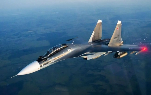 Ukrayna Təhlükəsizlik Xidməti hərbi aerodromda Rusiyanın iki qırıcı təyyarəsini məhv edib - ANBAAN GÖRÜNTÜLƏR