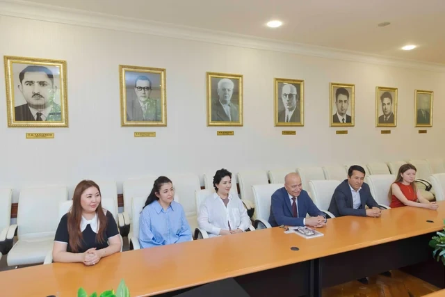ATU-da Daşkənd Dövlət Tibb Universitetinin nümayəndə heyəti ilə rektorun görüşü keçirilib