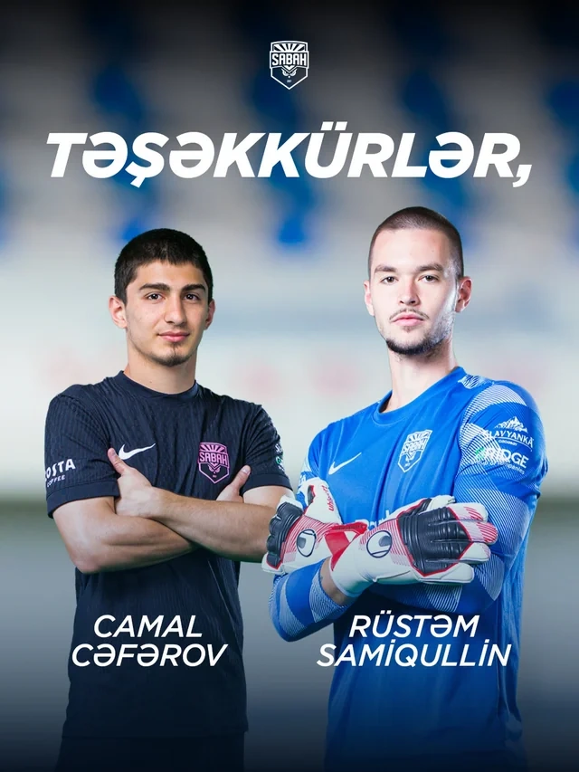 "Sabah" klubu iki futbolçusu ilə yollarını ayırdı