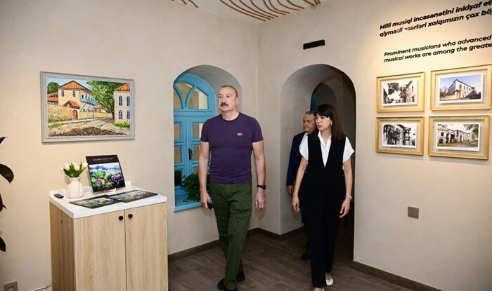 İlham Əliyev "Sadıqcanın evi"nin açılışında iştirak etdi