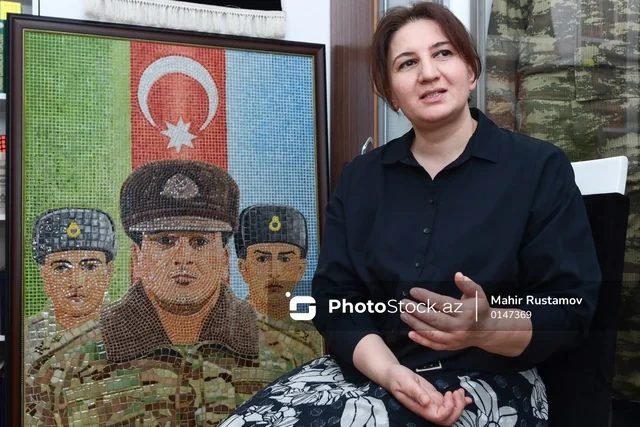 Ofelya Salmanova: "Polad Həşimovun ən böyük arzusu torpaqlarımızın azad edilməsi idi" - FOTO