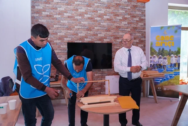 "Gənc arıçı" layihəsi Yevlaxda uğurla yekunlaşıb - FOTO