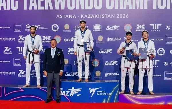 Taekvondoçularımız Qazaxıstanda beynəlxalq çempionatda üç medal qazanıblar