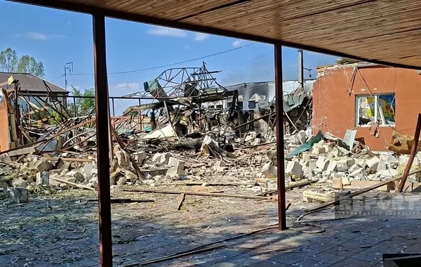 Rusiyanın Kiyevə hücumu nəticəsində azərbaycanlıya məxsus restoran dağılıb - FOTO