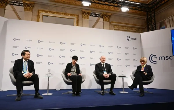 Ukrayna mətbuatında Prezident İlham Əliyevin Münhen Təhlükəsizlik Konfransında iştirakı geniş işıqlandırılıb