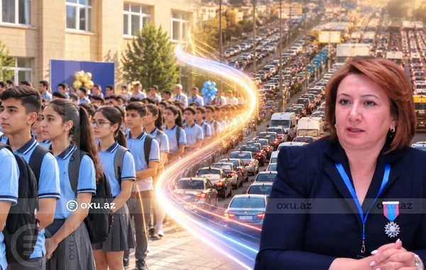 Tıxacların azalması üçün deputatdan təklif: "Dərslər 10:00-da başlasın"