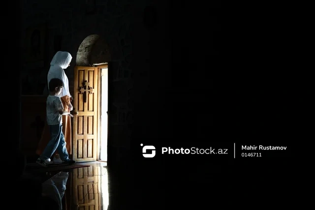 Qəbələdəki Cotari kilsəsi multikulturalizm və tolerantlıq rəmzi kimi - FOTOREPORTAJ