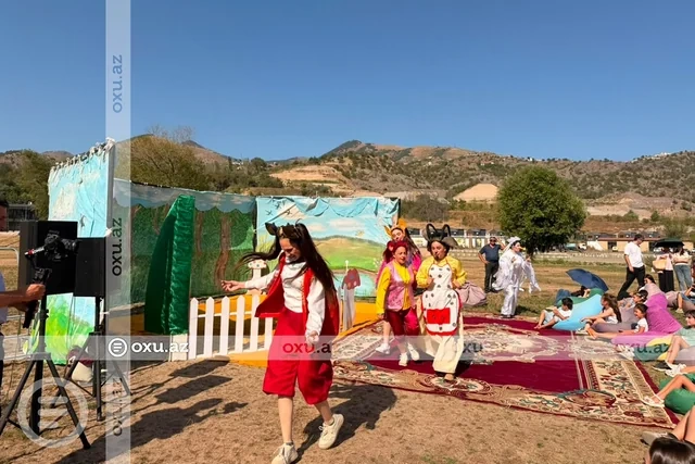 Laçında "Şəngülüm, Şüngülüm, Məngülüm" nağıl-tamaşası nümayiş etdirilib - FOTO
