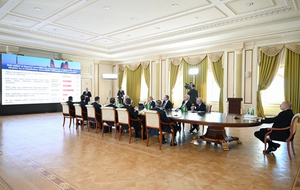 Zaur Mikayılov: "Hazırda içməli su ilə təminat Azərbaycanda 73 faizə, Bakı şəhəri və Abşeron yarımadasında isə 70 faizə çatdırılıb"