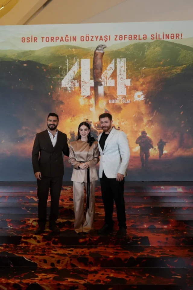 "44" bədii filminin premyerası baş tutub: Arzu Əliyeva və Alyona Əliyeva təqdimatda iştirak ediblər - Foto