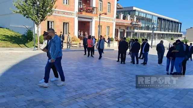 Din xadimləri Xankəndidə Zəfər parkı və Zəfər meydanını ziyarət ediblər - FOTO