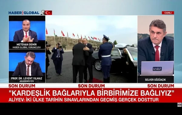 "Haber Global": "Türkiyə və Azərbaycan arasındakı münasibətlər sarsılmaz və daimi qardaşlıq bağına əsaslanır" - Video