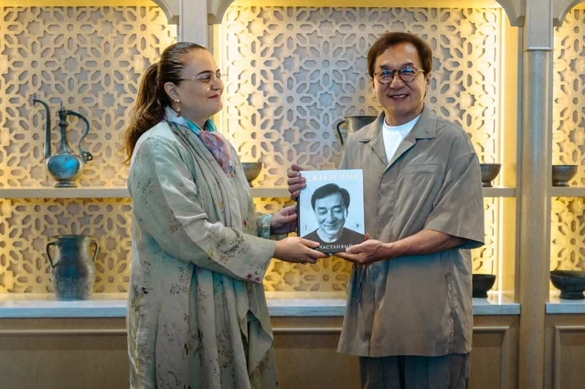 Ceki Çanın Azərbaycandakı film çəkilişləri başa çatdı - FOTO