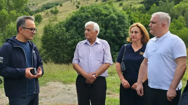 Kəlbəcərdəki qəbiristanlıqlara baxış keçirilib - FOTO