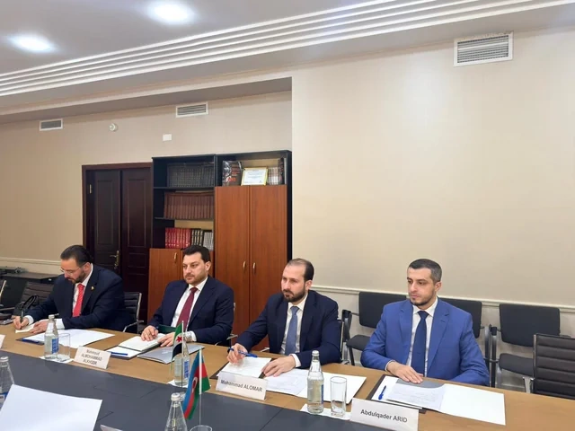 Bakıda tarixi görüş: Azərbaycan və Suriya arasında ilk konsulluq məsləhətləşmələri keçirilib