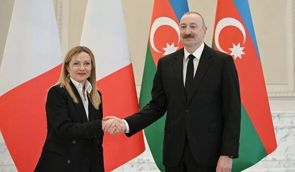 Corciya Meloni İlham Əliyevə təşəkkür etdi
