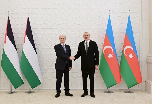 İlham Əliyev Məhəmməd Mustafanı qəbul edib - FOTO