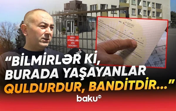 Sakinlər mənzillərinə çıxarış ala bilmirlər: Problem niyə həll olunmur? - VİDEO