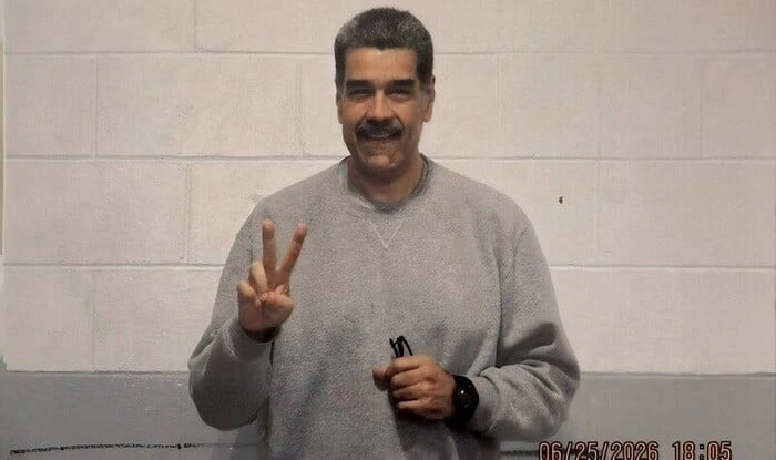Maduro həbsxanadan fotosunu paylaşdı