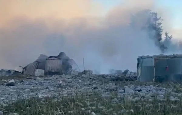 Rusiyada fişəng zavodunda dəhşətli yanğın: 13 nəfər həlak oldu - VİDEO