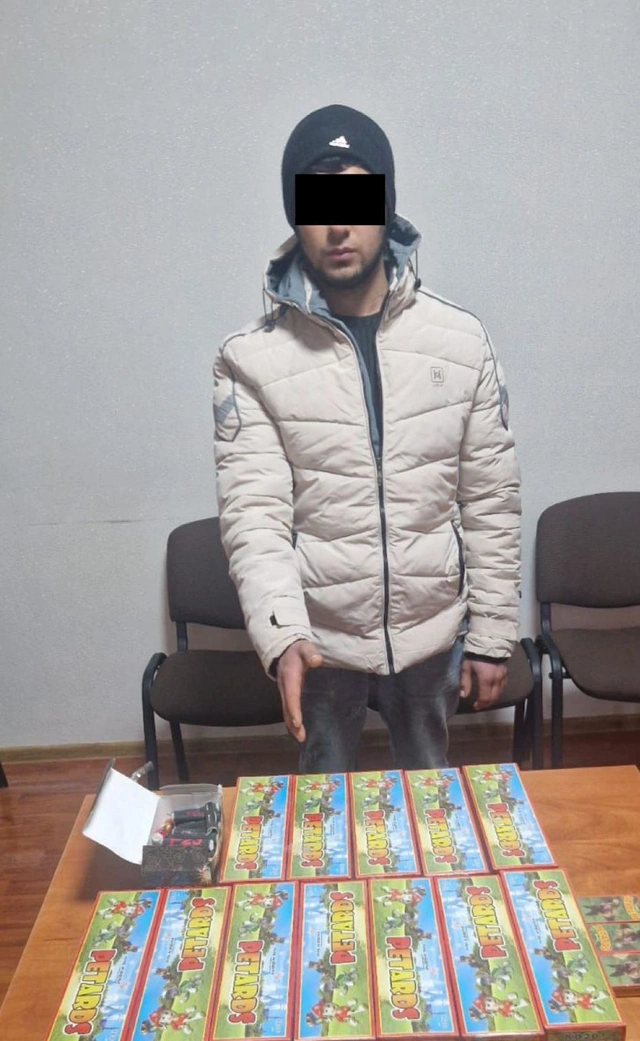 Ağsuda partlayıcı vasitələr satan şəxs həbs olundu