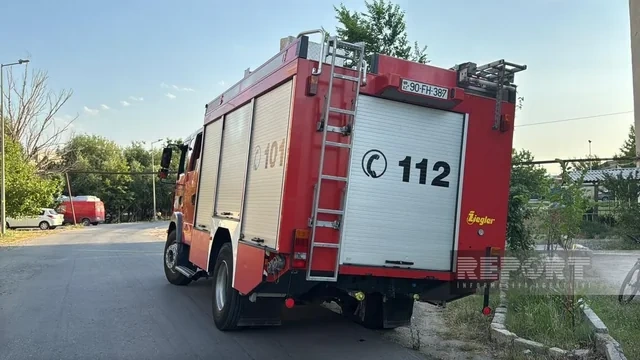 Sumqayıtda yaşayış binasında PARTLAYIŞ OLUB - FOTO