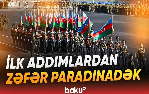 108 illik şərəf yolu: Azərbaycan Ordusunun ilk paradından bu günədək - VİDEO