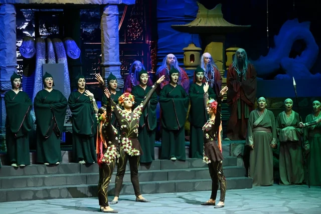 Bakıda "Turandot" tamaşasının premyerası baş tutub - Foto
