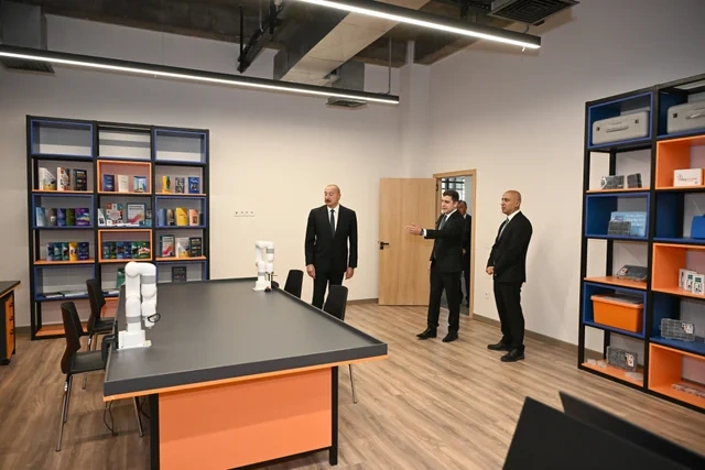 Prezident İlham Əliyev "SABAH.city" innovasiya şəhərciyinin birinci mərhələsinin açılışında iştirak edib