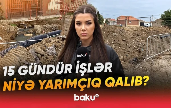 Zabratda kanalizasiya və su problemi yenidən baş qaldırdı: Sakinlər ÇIXILMAZ VƏZİYYƏTDƏ - VİDEO