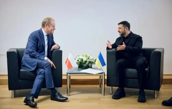 Tusk və Zelenski hava hücumundan müdafiə sahəsində əməkdaşlığı müzakirə ediblər