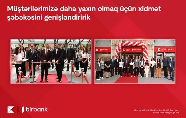 "Kapital Bank" 116 filial, 51 şöbə və 1274 ATM-lə ölkənin ən böyük xidmət şəbəkəsinə malik bankıdır